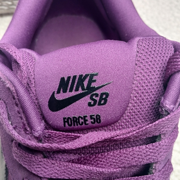 Nike SB Force 58 Purple Sneakers Size 13 - Picture 9 of 15